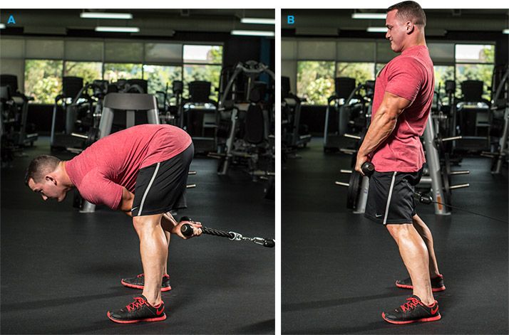 Cable Deadlift